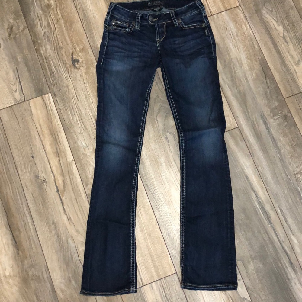 Silver jeans